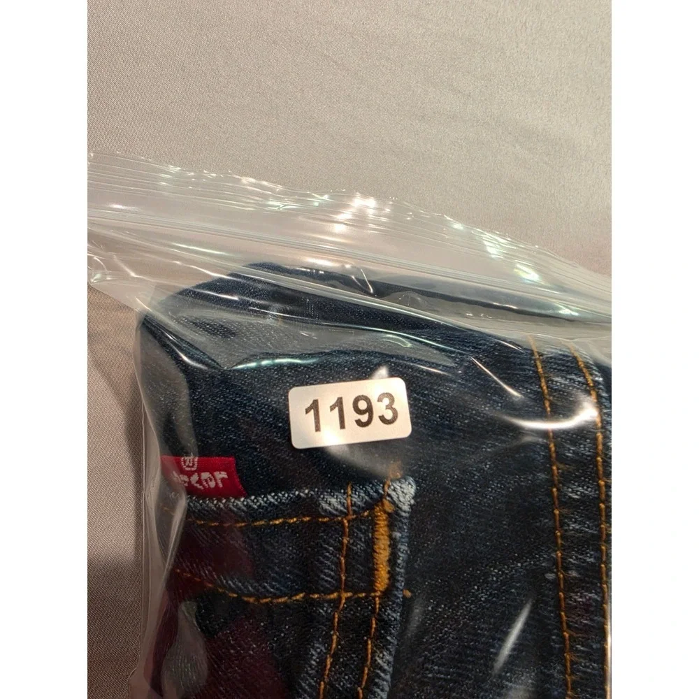 Levis 550 Relaxed Fit Jeans Mens 36x32 Denim Medium Wash WaterLess 00550-4582